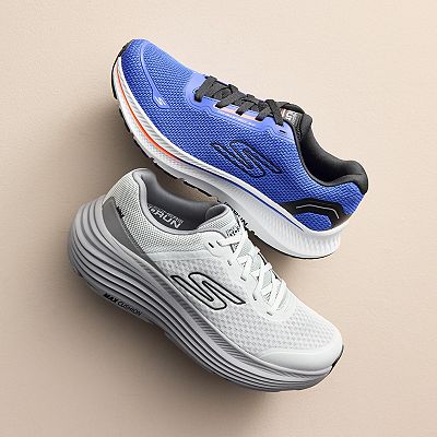 Ultra Flight Skechers Go Run Mens Silver Skechers GO RUN