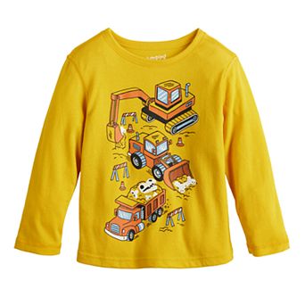 Baby, Toddler & Boys 4-12 Jumping Beans® Long Sleeve Adaptive Sensory Graphic Tee