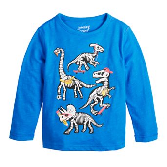 Baby, Toddler & Boys 4-12 Jumping Beans® Long Sleeve Adaptive Sensory Graphic Tee