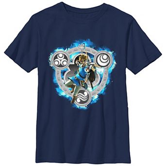Boys 8-20 The Legend Of Zelda Spiritual Stones Symbols Graphic Tee