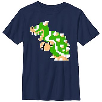 Boys 8-20 Super Mario Bros Classic Bowser Graphic Tee