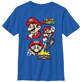 Boys 8-20 Super Mario Bros Winners Attitude Graphic Tee