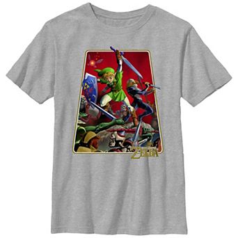 Boys 8-20 The Legend Of Zelda Battle Graphic Tee