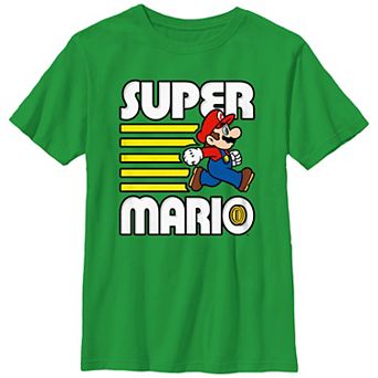 Boys 8-20 Super Mario Bros Classic Run Graphic Tee