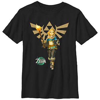 Boys 6-20 The Legend Of Zelda Princess Zelda Portrait Graphic Tee