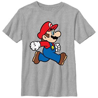 Boys 6-20 Super Mario Bros Running Profile Graphic Tee