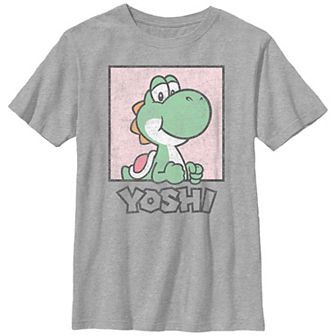 Boys 8-20 Super Mario Bros Yoshi Portrait Graphic Tee