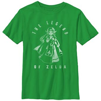 Boys 8-20 The Legend Of Zelda Young Princess Zelda Graphic Tee