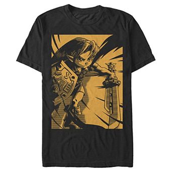 Men's The Legend Of Zelda Link Ready Graphic Tee