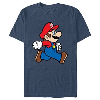 Men's Super Mario Bros Running Profile Graphic Tee