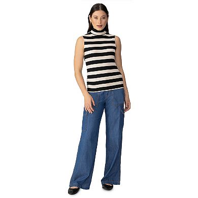 Women's Modern Supply by Sanctuary Essential Sleeveless Mock Neck Top