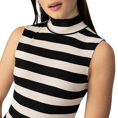 Women's Modern Supply by Sanctuary Essential Sleeveless Mock Neck Top