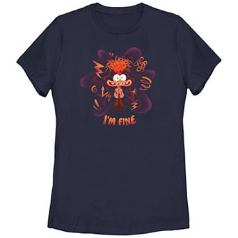 Disney / Pixar's Inside Out 2 Juniors' I'm Fine Graphic Tee