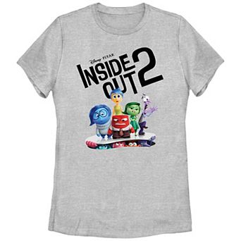 Disney / Pixar's Inside Out 2 Juniors' Brand-New Emotions Graphic Tee