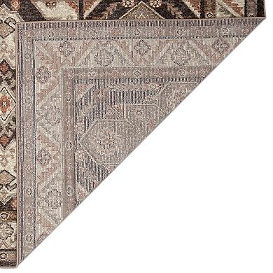 Liora Manne Ariana Floral Medallion Indoor Rug