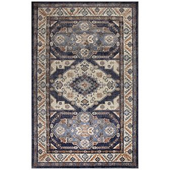 Liora Manne Ariana Floral Medallion Indoor Rug