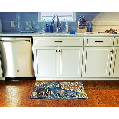 Liora Manne Esencia Fish Indoor Outdoor Mat