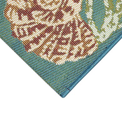 Liora Manne Esencia Starfish Song Indoor Outdoor Mat