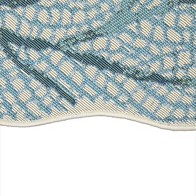Liora Manne Esencia Coral-Shaped Indoor Outdoor Mat