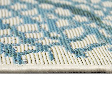 Liora Manne Esencia Coral-Shaped Indoor Outdoor Mat