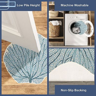 Liora Manne Esencia Coral-Shaped Indoor Outdoor Mat