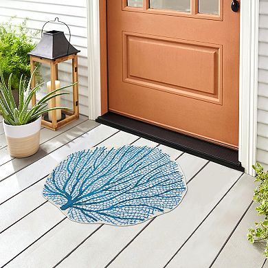 Liora Manne Esencia Coral-Shaped Indoor Outdoor Mat