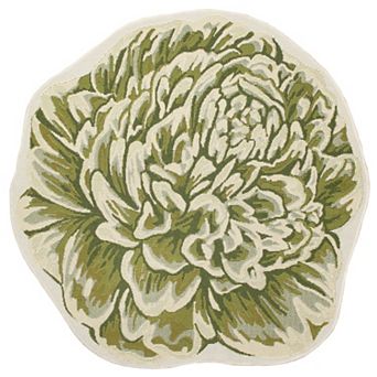 Liora Manne Esencia Peony-Shaped Indoor Outdoor Mat