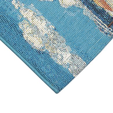 Liora Manne Esencia Dog Beach Indoor Outdoor Mat
