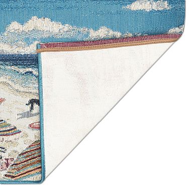 Liora Manne Esencia Dog Beach Indoor Outdoor Mat