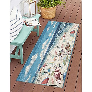 Liora Manne Esencia Dog Beach Indoor Outdoor Mat