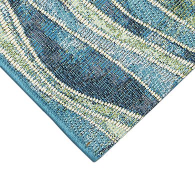 Liora Manne Esencia Wave Indoor Outdoor Mat