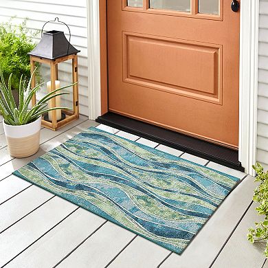 Liora Manne Esencia Wave Indoor Outdoor Mat