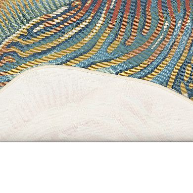 Liora Manne Esencia Triggerfish Indoor Outdoor Mat