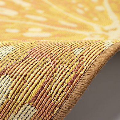 Liora Manne Esencia Lemon Indoor Outdoor Mat