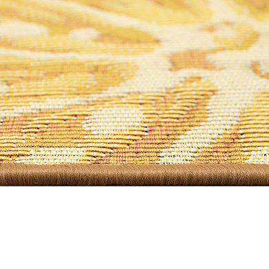 Liora Manne Esencia Lemon Indoor Outdoor Mat