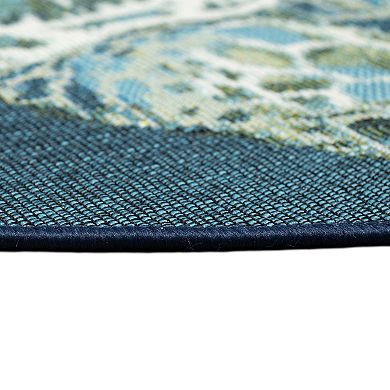 Liora Manne Esencia Sea Turtle-Shaped Indoor Outdoor Mat