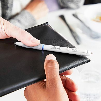 Sharpie S-Gel Pens - Medium Point (0.7mm), Black Ink - 4 Count