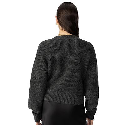 Sanctuary Langenlook Women's newest Black Long Sleeve Textured PullOver Sweater Sz 1X