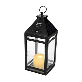 Techko Solar Candle Vintage Hanging LED Lantern