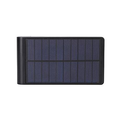Techko 2-Piece Outdoor Solar-Powered L-Shaped Path Lights Set