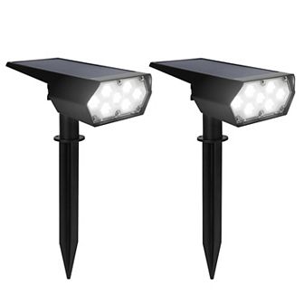 Techko Outdoor Solar LED Spotlight