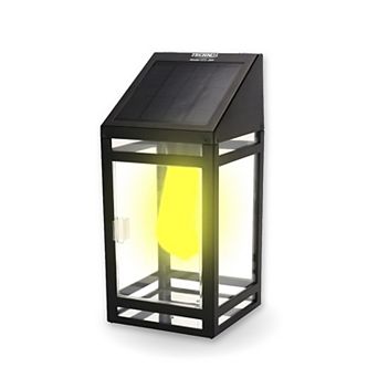 Techko Solar-Powered Wall Lantern