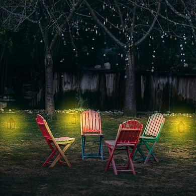 Techko Solar-Powered Portable Hanging Lantern