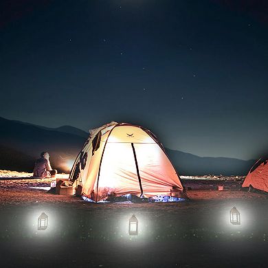 Techko Solar-Powered Portable Hanging Lantern