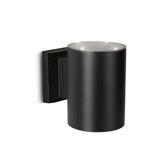 Techko Outdoor Solar-Powered Circular Wall Light Sconce