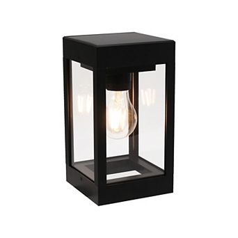 Techko Outdoor Solar-Powered Wall Light Sconce