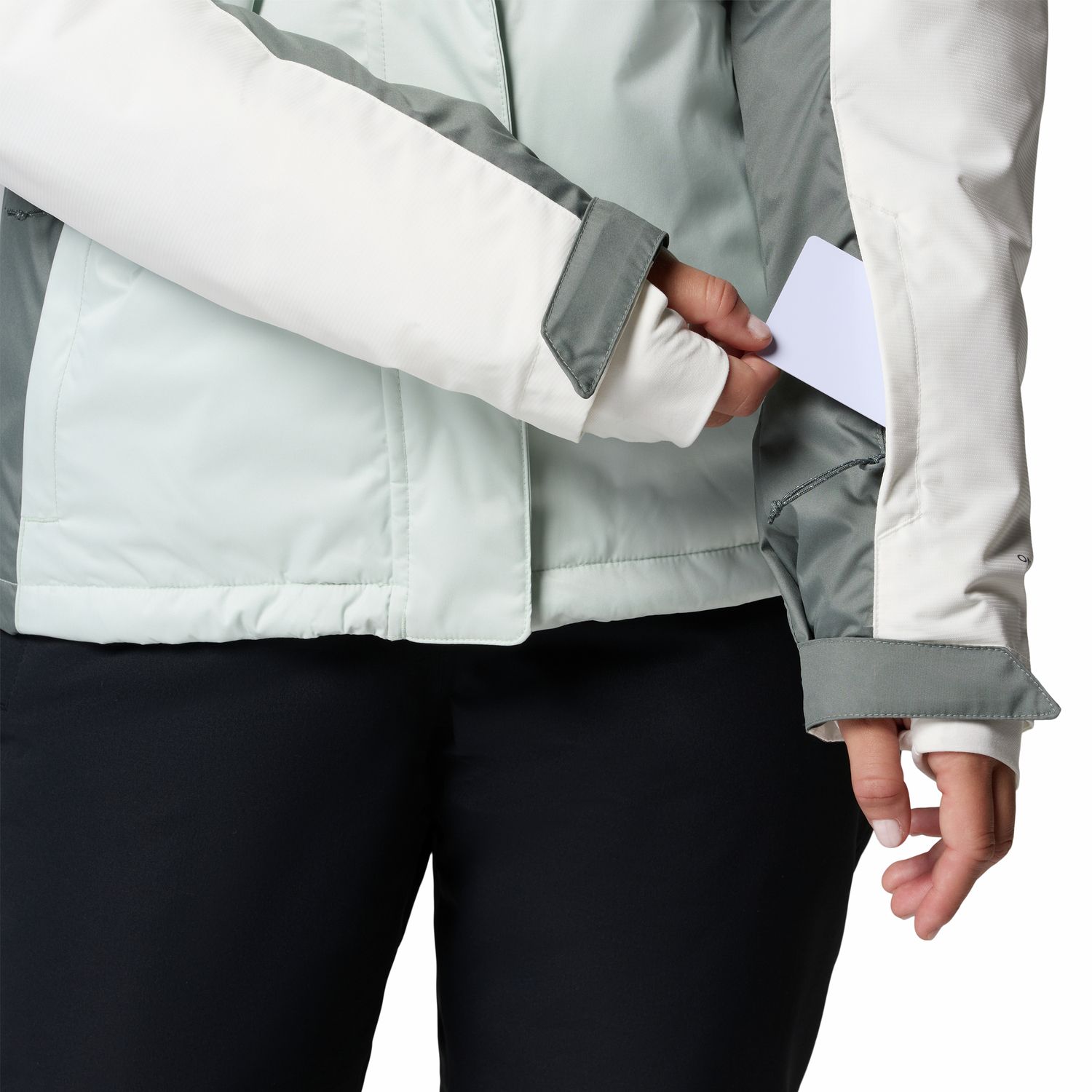 Veste à Capuche Imperméable Columbia Snowy Summit Omni-Heat Taille XXL Bleu - Neuf Avec étiquettes
