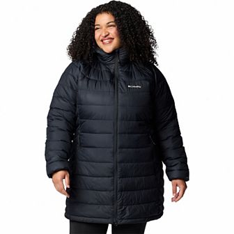 Plus Size Columbia Powder Lite II Mid Jacket