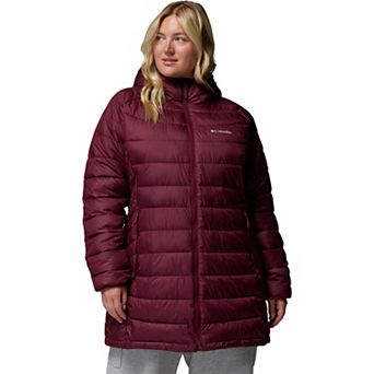 Plus Size Columbia Powder Lite II Mid Jacket