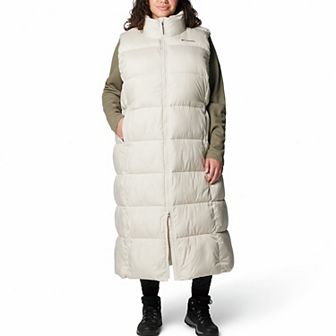 Plus Size Columbia Long Puffer Vest